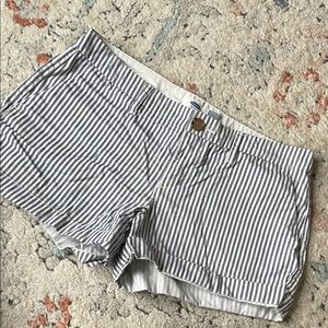Old Navy Women's Blue Striped Shorts
